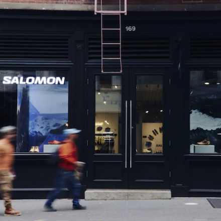 Salomon First Pop-Up in SoHo