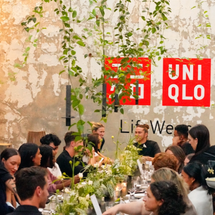 Uniqlo dinner party hosted by Jared Ellner